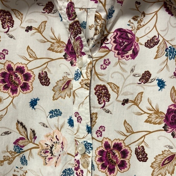 Charter Club floral blouse - Picture 5 of 12